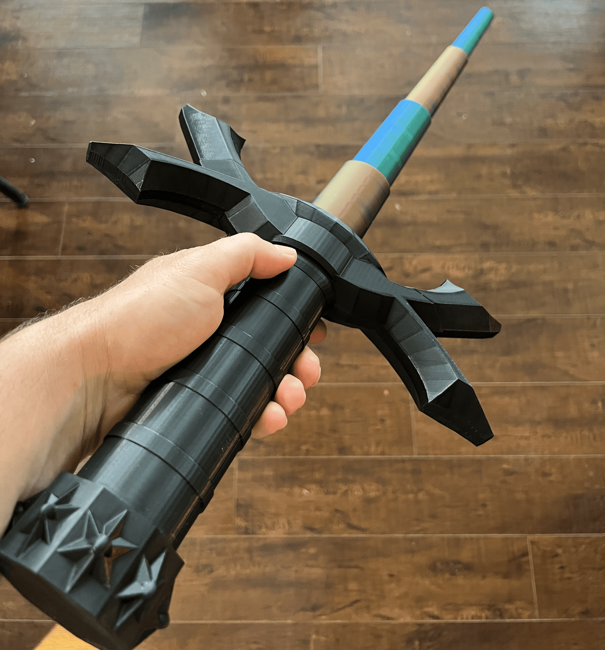 Retractable Knight's Sword - 3D Printed - Velora Luxury Fashion