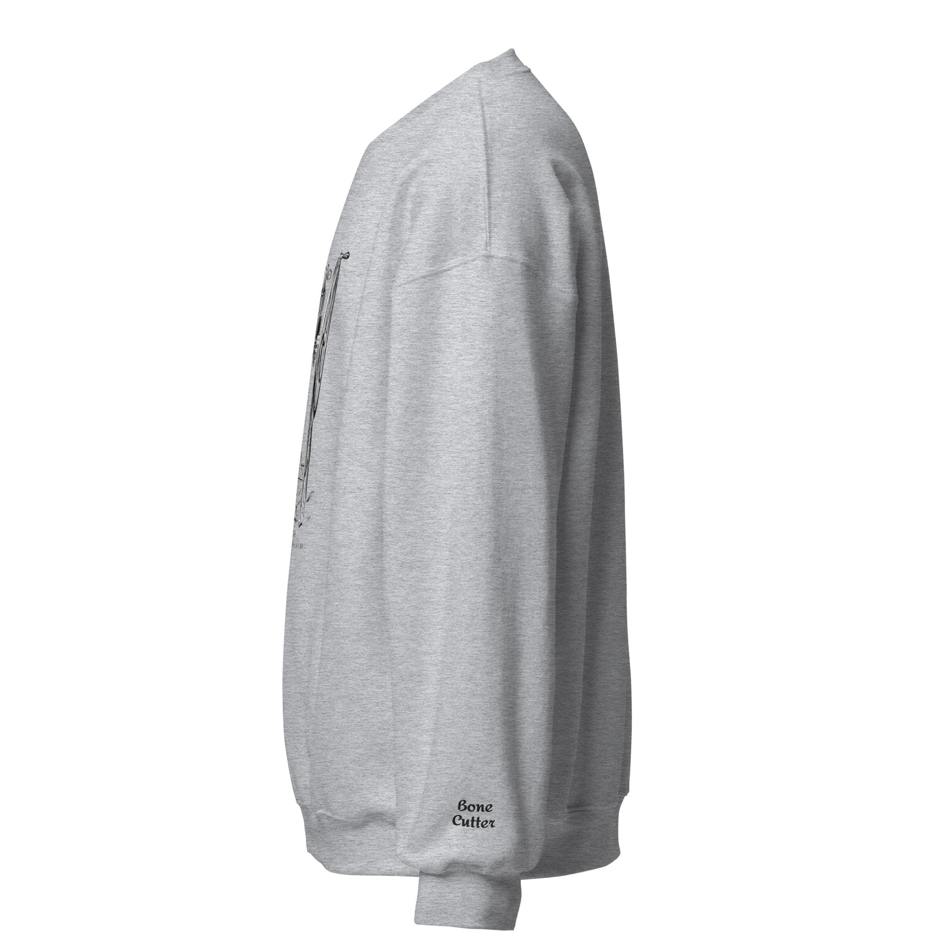 Retro Bone Cutter Unisex Sweatshirt - Velora Luxury Fashion