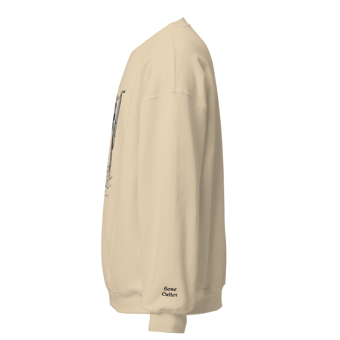 Retro Bone Cutter Unisex Sweatshirt - Velora Luxury Fashion