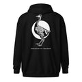 Retro Chicken Skeleton Unisex heavy blend zip hoodie - Velora Luxury Fashion