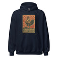 Retro Chickens Against Fascism Unisex Bunny Hug (Hoodie) - Velora Luxury Fashion
