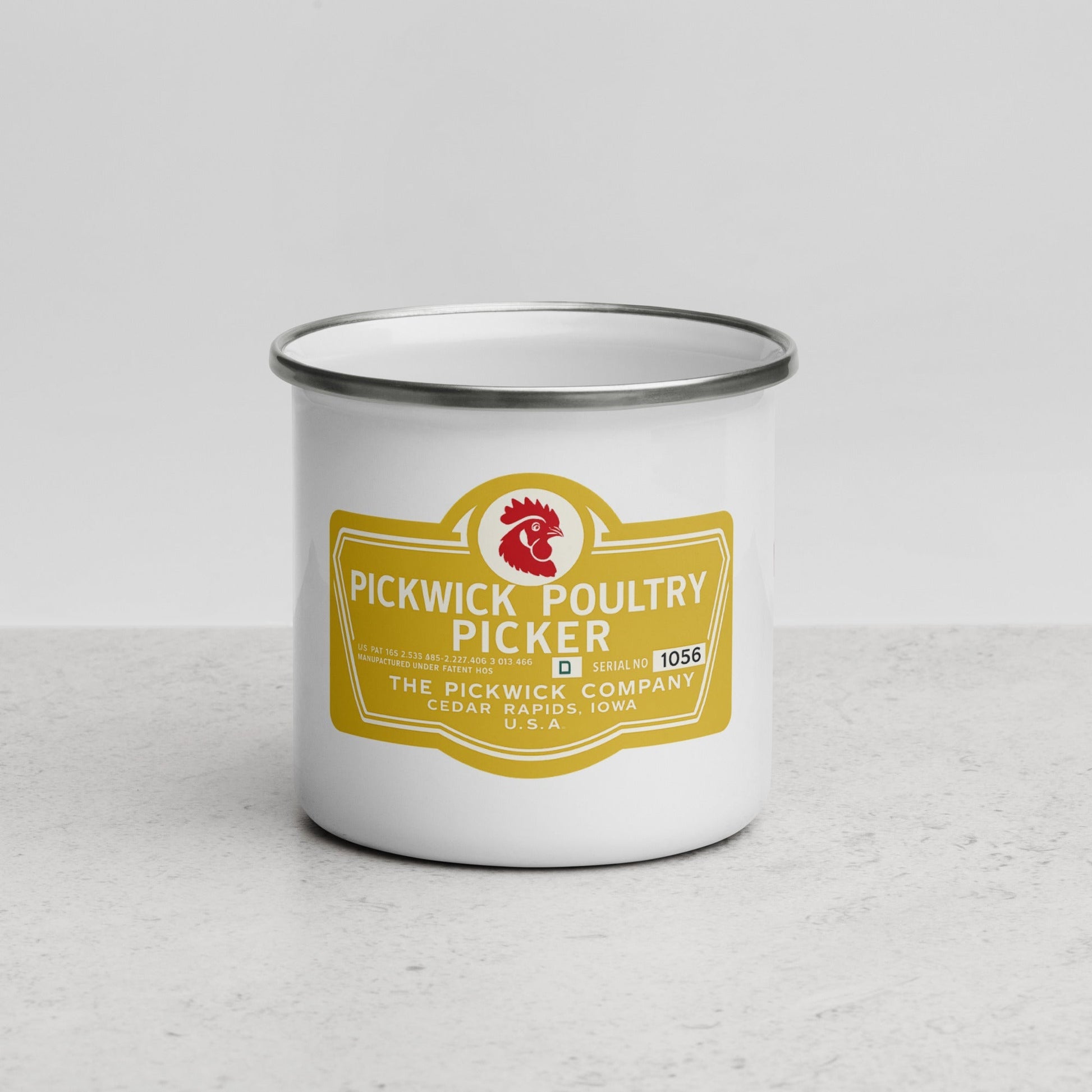 Retro Enamel Mug - Velora Luxury Fashion