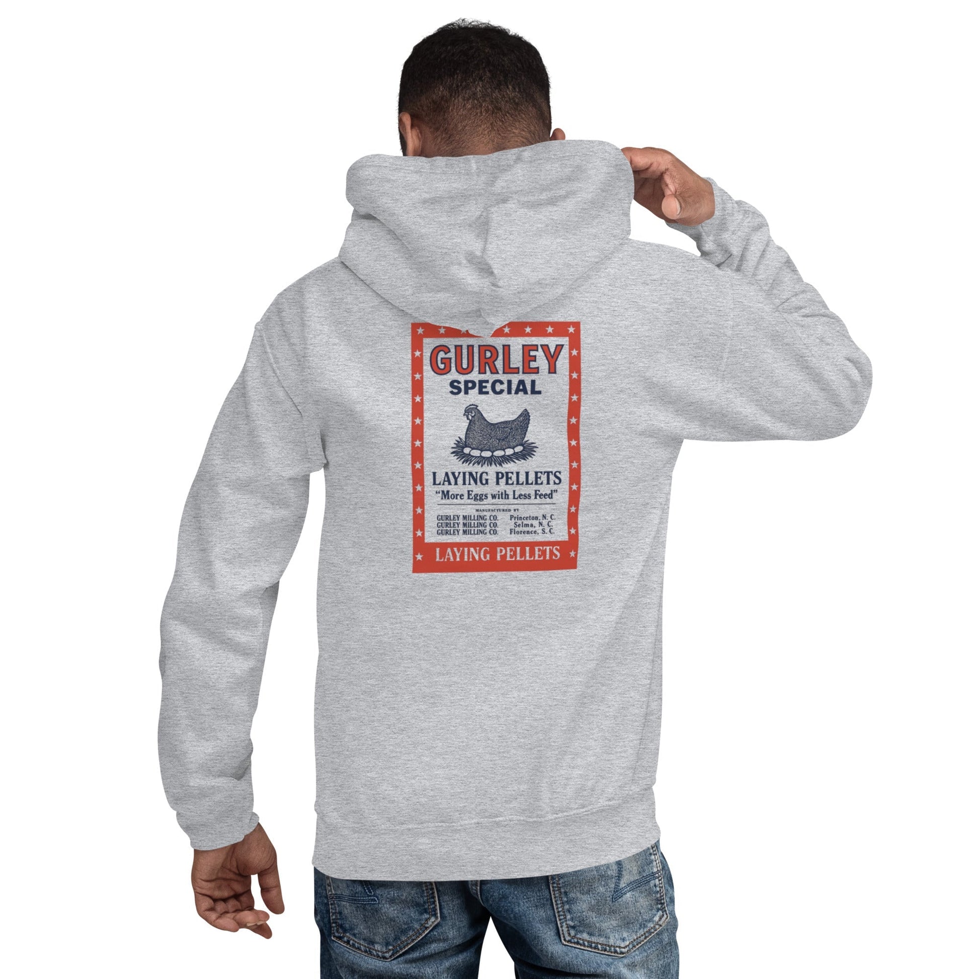 Retro Gurley Laying Pellets Unisex  Bunny Hug (Hoodie) - Velora Luxury Fashion