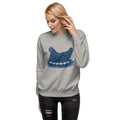 Retro Hen Unisex Premium Sweatshirt - Velora Luxury Fashion