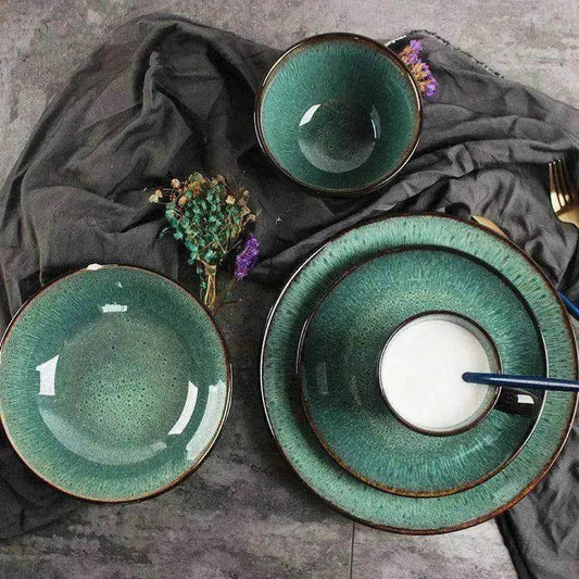Retro bowls and plates - Velora