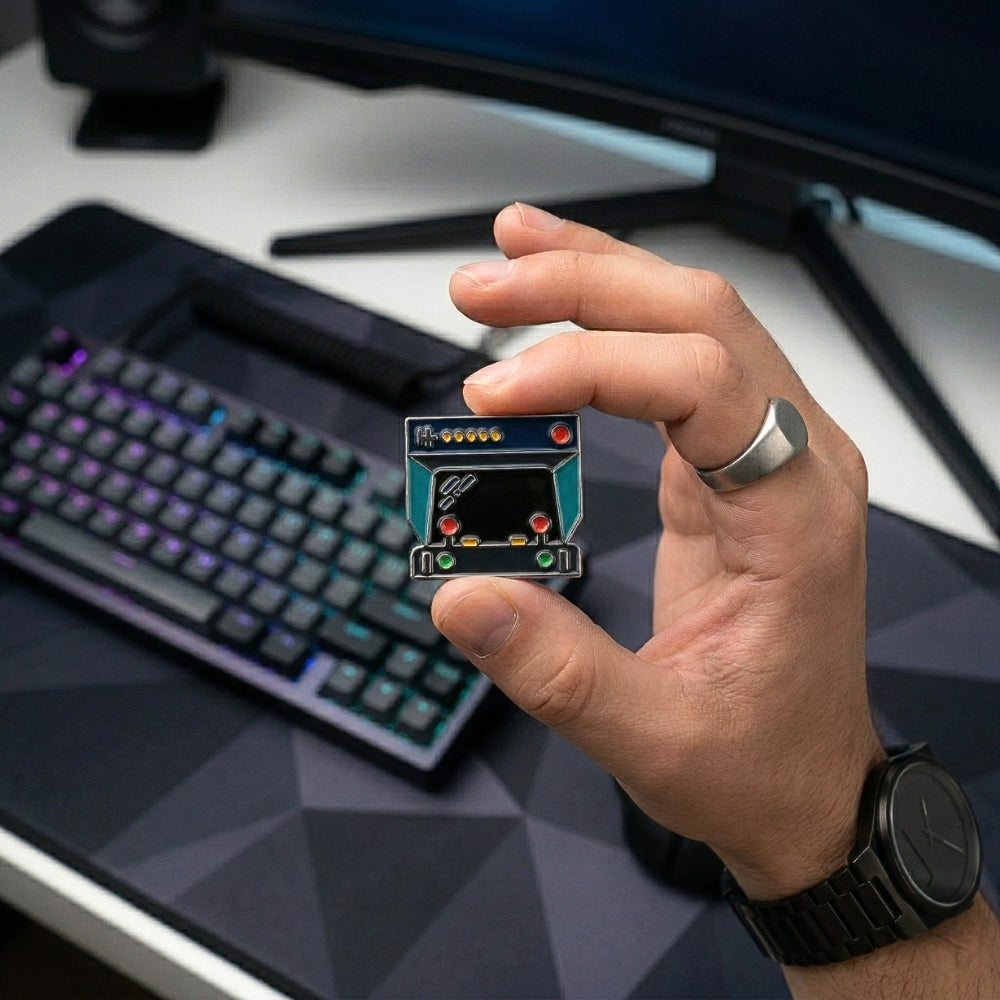 Retro Arcade Game | Collectible Pin
