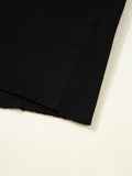Ribbed Knit Cold Shoulder Sweater - Velora Luxury Fashion