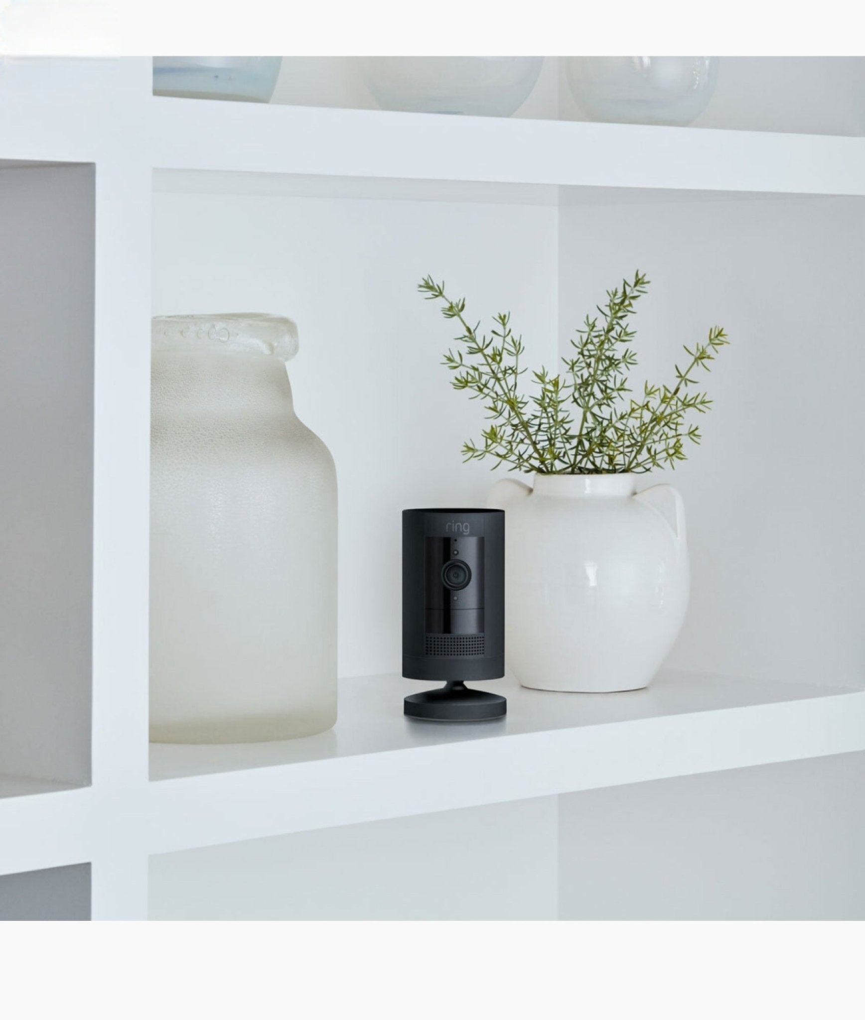 Ring Stick Up Cam|Outdoor|Indoor|Battery| Wireless|Plug in|White|Black - Velora Luxury Fashion