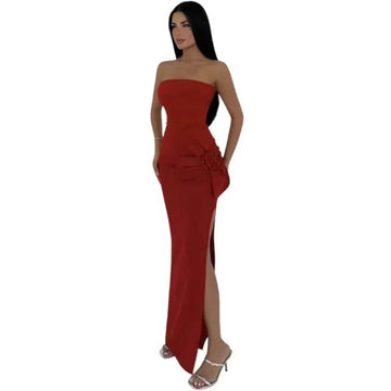 Robe bustier longue