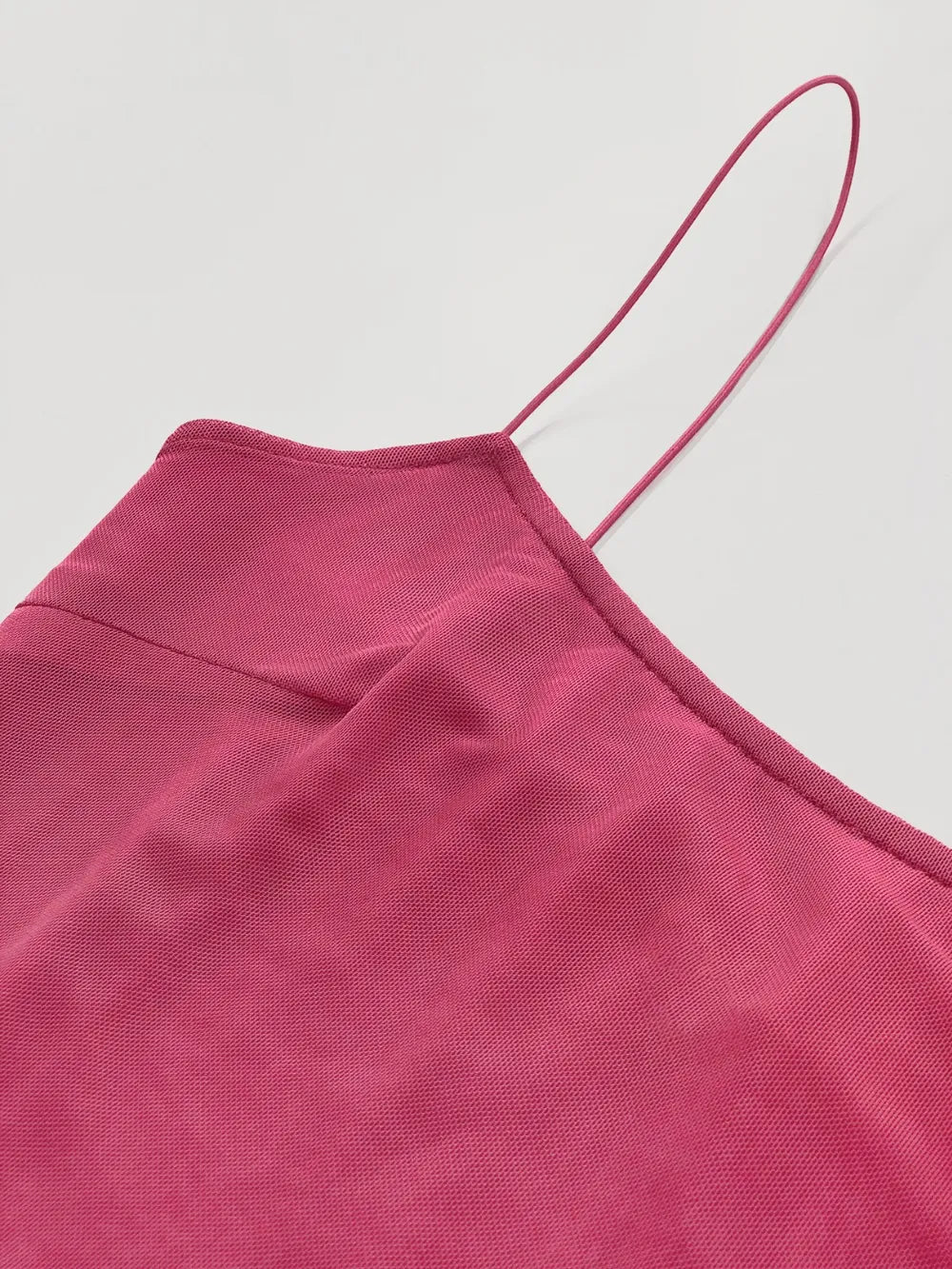 Ruched Maxi Cami Dress - Velora Luxury Fashion