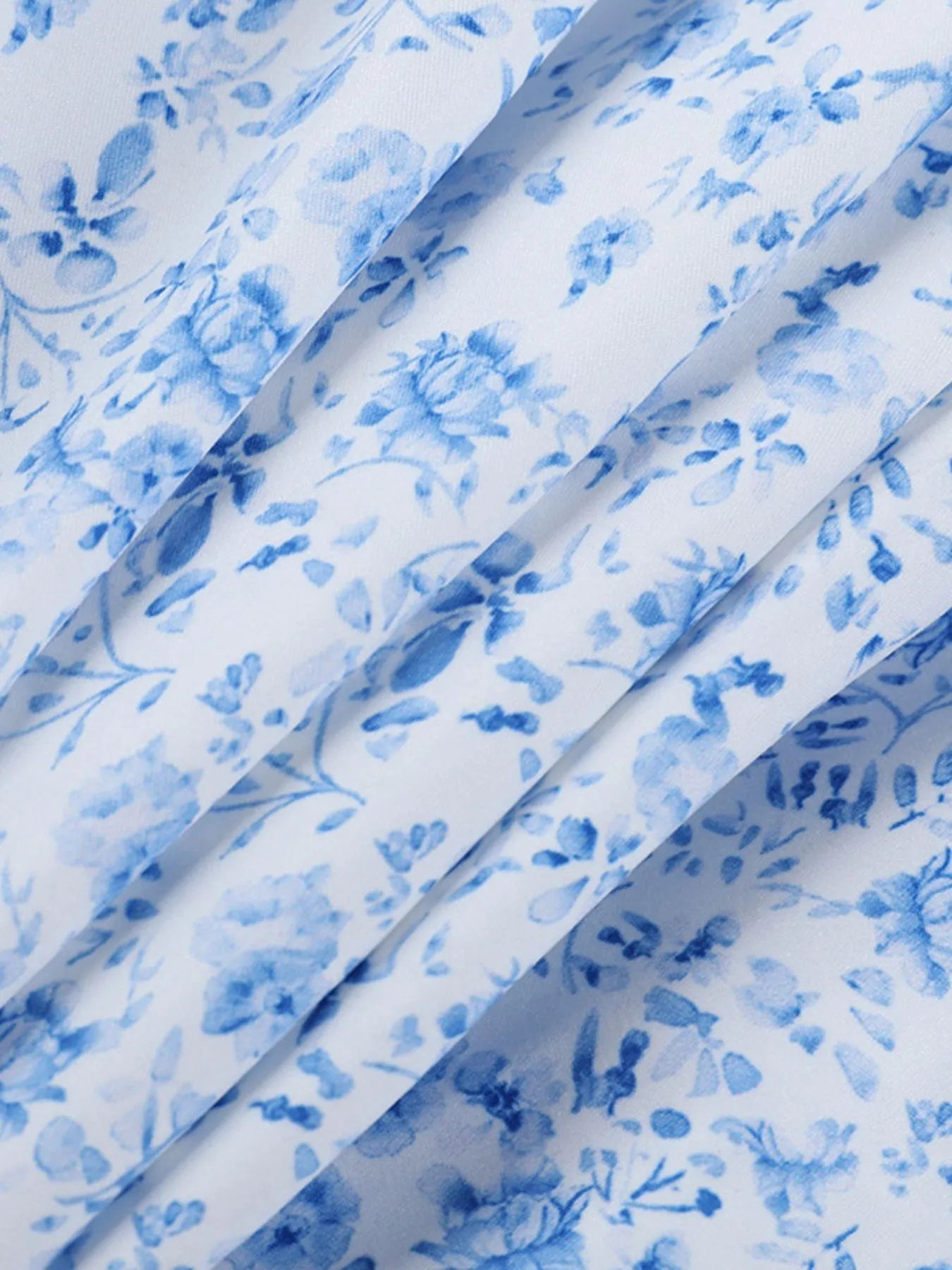 Ruffled Layered Floral Tube Mini Dress - Velora Luxury Fashion