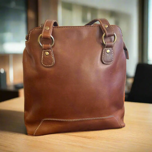Rugged Earth Full Grain 2-in-1 Handbag & Backpack Boutique of Leathers/Open Road