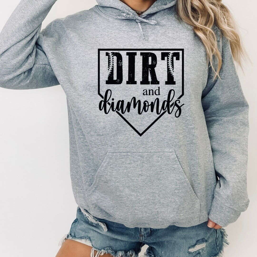 RusticGirls.Trilogy Dirt and Diamonds Sweatshirt - Velora Luxury Fashion