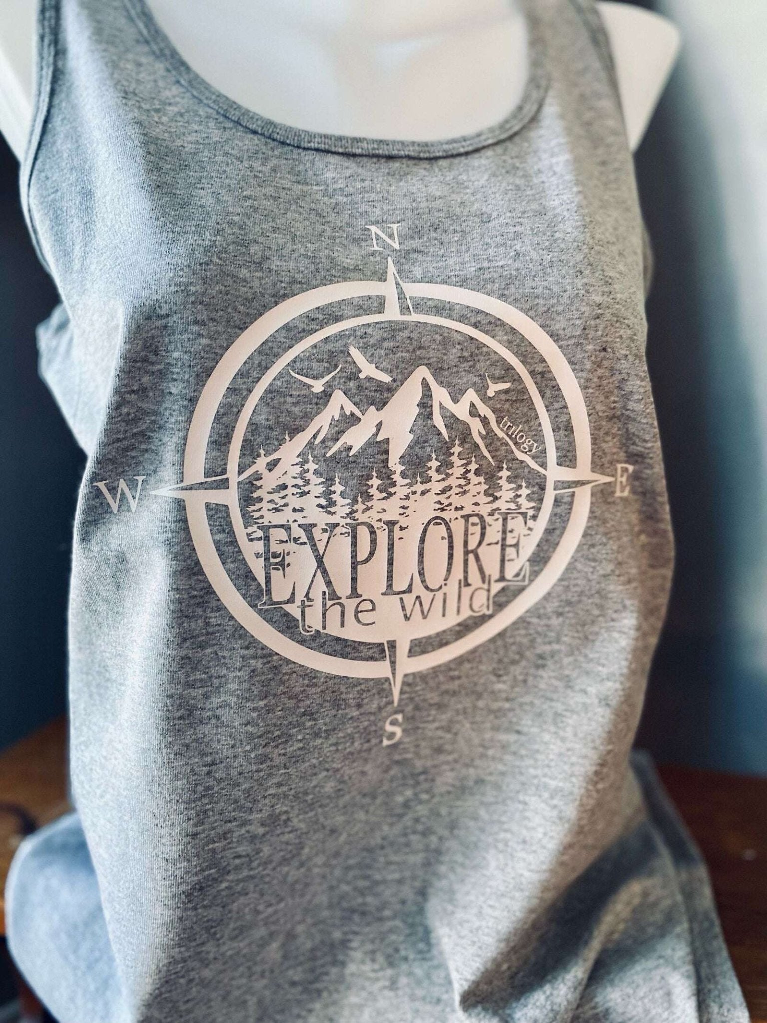 RusticGirls.Trilogy Explore Tank Top Canada - Explore the Wild - Velora Luxury Fashion