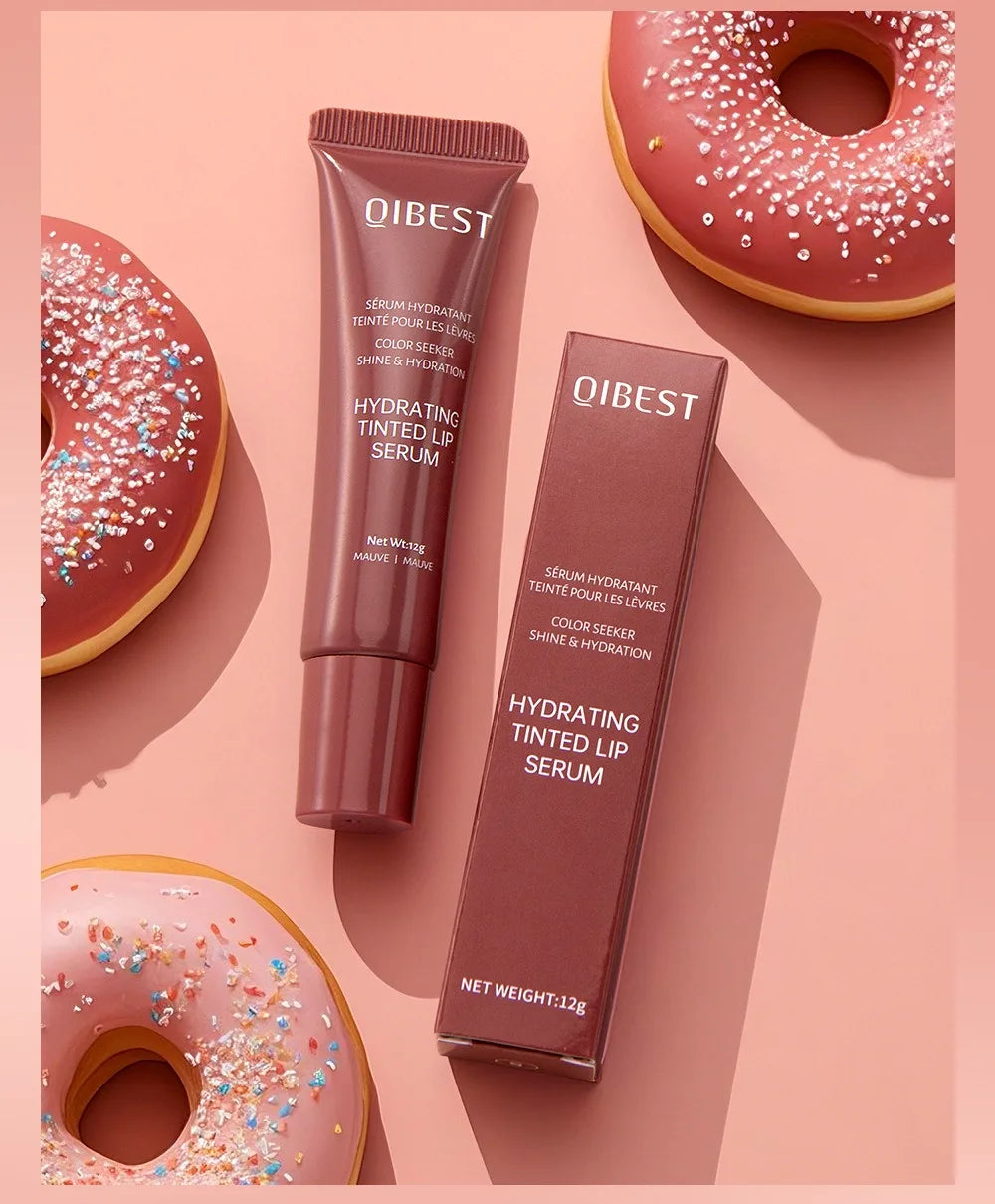 Crystal Dark Brown Mirror Water Lip Gloss Nude Lip Glaze Transparent Glass Oil Waterproof Liquid Lipstick Clear Tint Makeup Velora