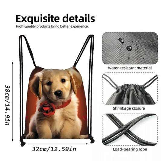 Child Printed Drawstring for Football Star R-RonaldoS CR7 Shopping Bag Men Women Football Sports Gym Storage Yoga Backpack Velora