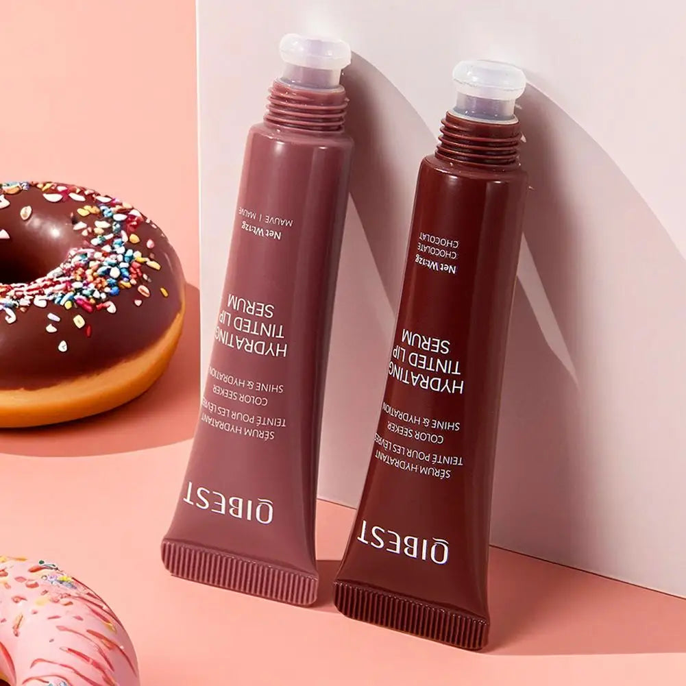 12G Colored Lip Gloss Liquid Hydrating And Moisturizing, Light And Shiny Lip Balm, Water Gloss Lip Glaze Moisturizing Lip Milk Velora