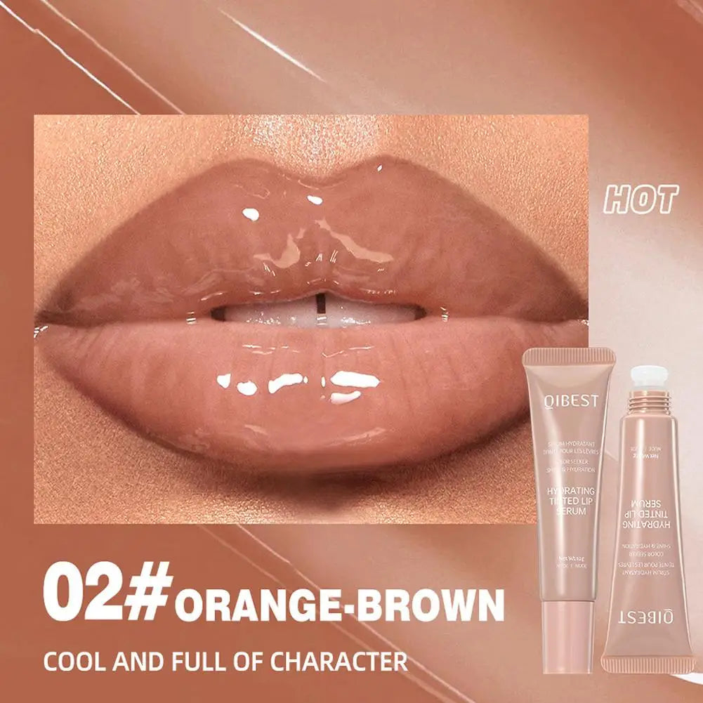 12G Colored Lip Gloss Liquid Hydrating And Moisturizing, Light And Shiny Lip Balm, Water Gloss Lip Glaze Moisturizing Lip Milk Velora
