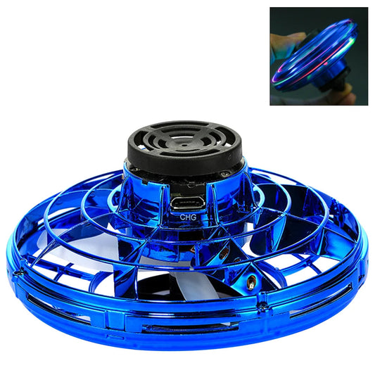 Helicopter Spinner Toy 360° Rotating Flying Fingertip Spinners 100mAh with LED Lights for Adult Kids Decompression Toy Velora