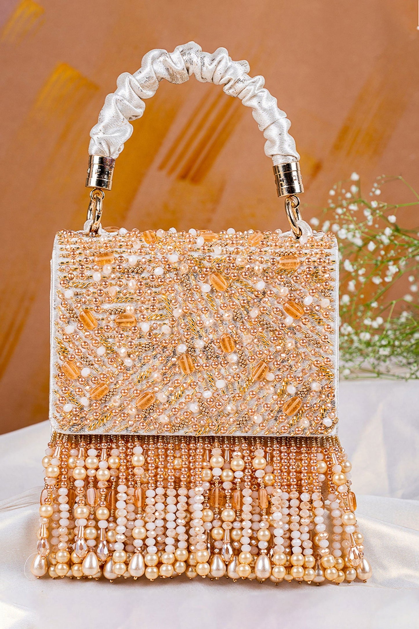 SAMARA GOLD BAG - Velora Luxury Fashion