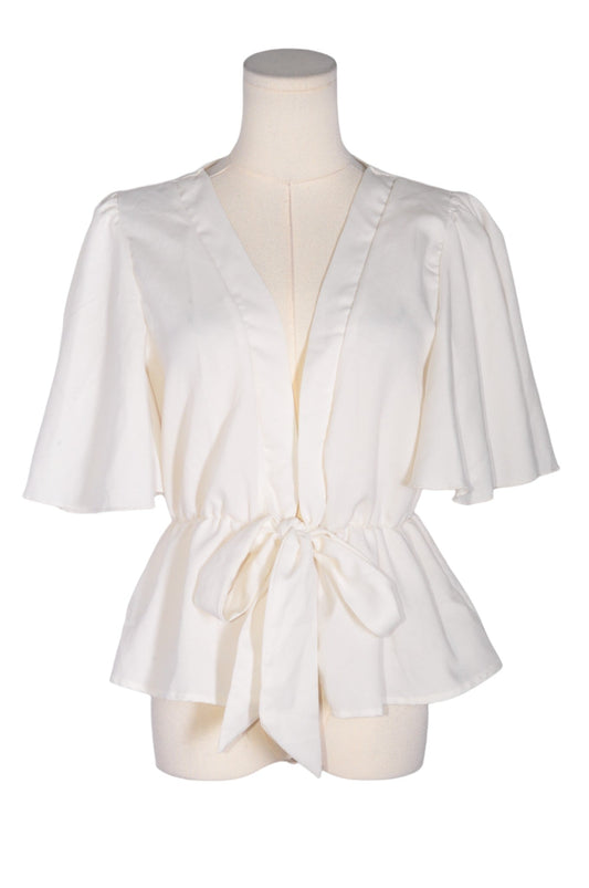 SHEIN Women Blouses Regular fit in White - M - Velora Luxury Fashion
