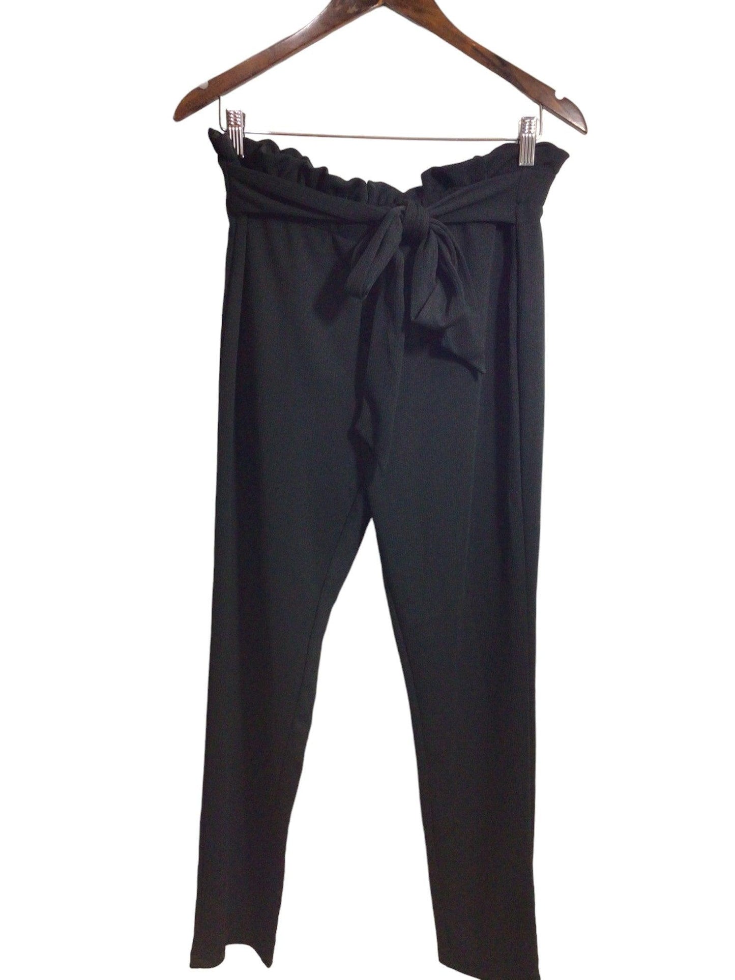 SHEIN Women Work Pants Regular fit in Black - XL - Velora Luxury Fashion