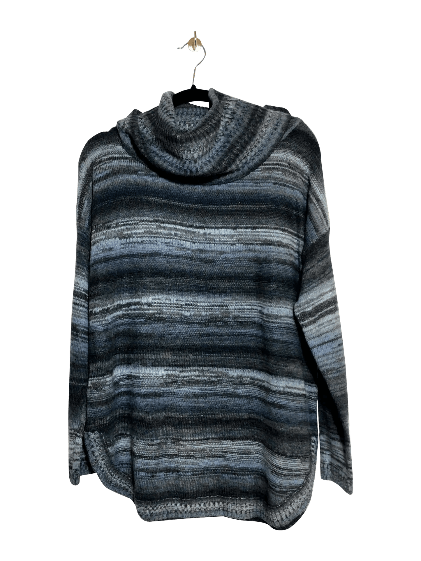 SISTERS Regular fit Turtleneck Top in Blue - S - Velora