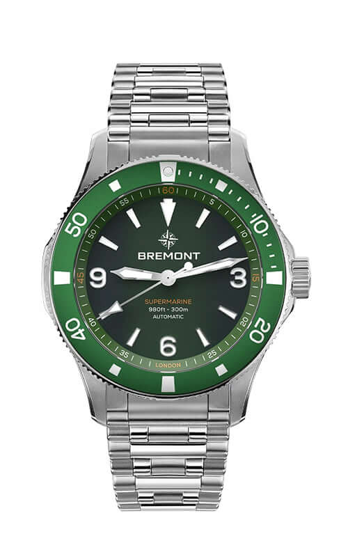 Bremont Supermarine 300M SM40-ND-SS-GN-B - Velora