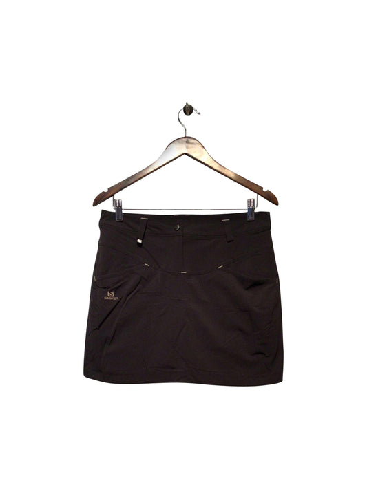 SOLOMON Regular fit Skirt in Black - 8 - Velora