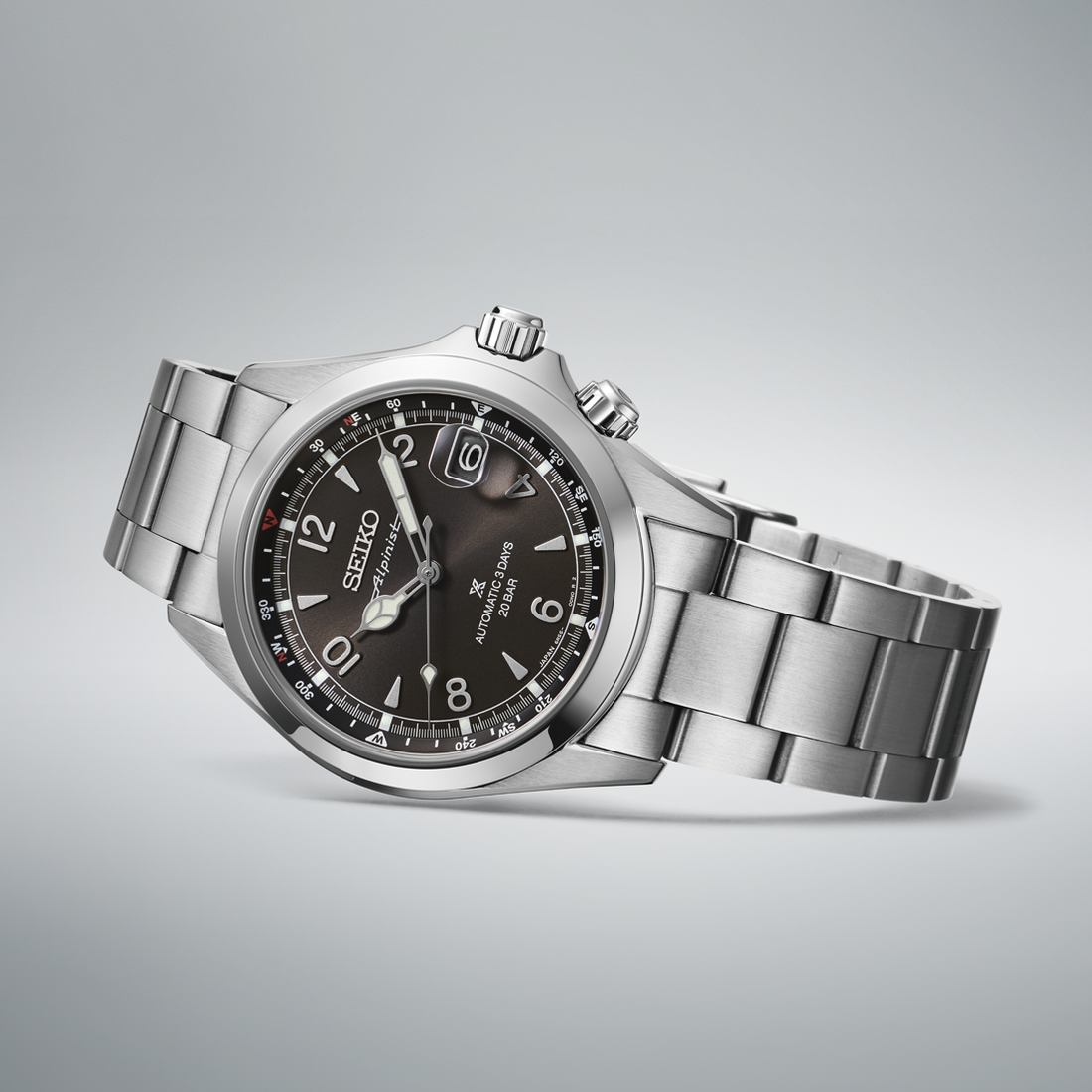 SEIKO Prospex Alpinist 62MAS Mechanical Black Dial | SPB505