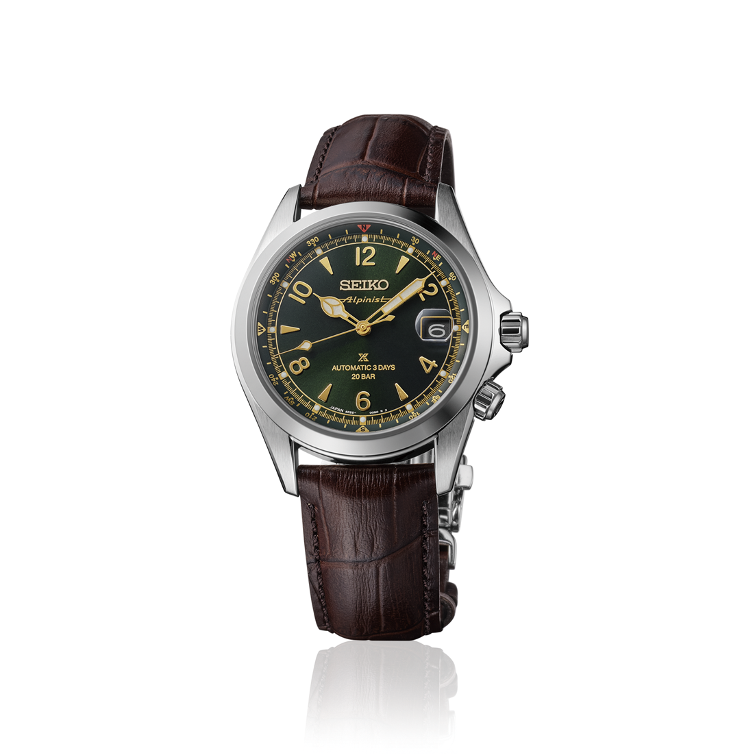 SEIKO Prospex Alpinist 62MAS Mechanical Green Dial | SPB507