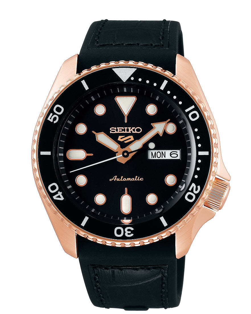 SEIKO 5 Sports Automatic Black 43mm | SRPD76K1
