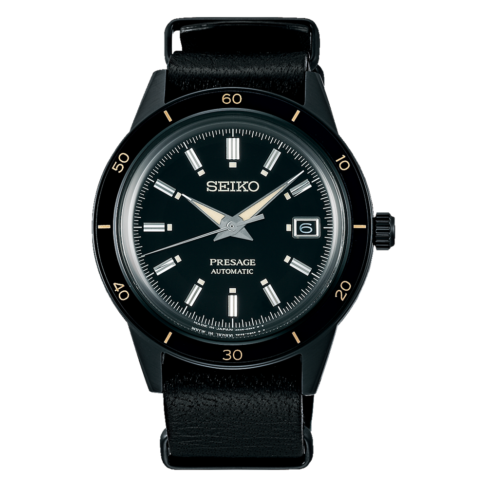 SEIKO Presage Style60s Black 40mm | SRPH95