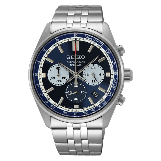 SEIKO Essentials Chronograph Blue 42mm | SSB427