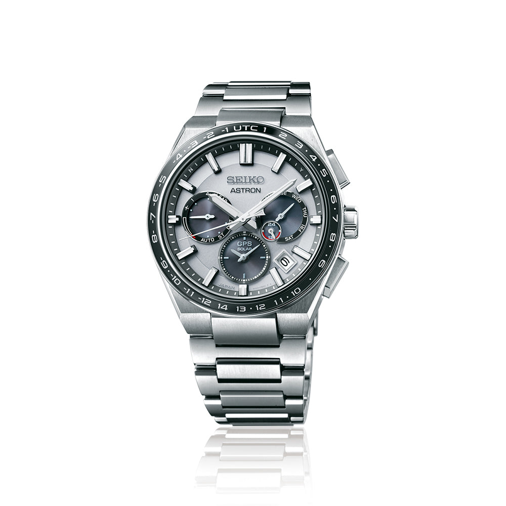 SEIKO Astron Titanium Gray Silver Dial 43mm | SSH107
