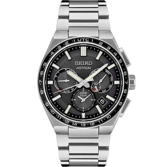 SEIKO Astron Titanium Black Dial 43mm | SSH111