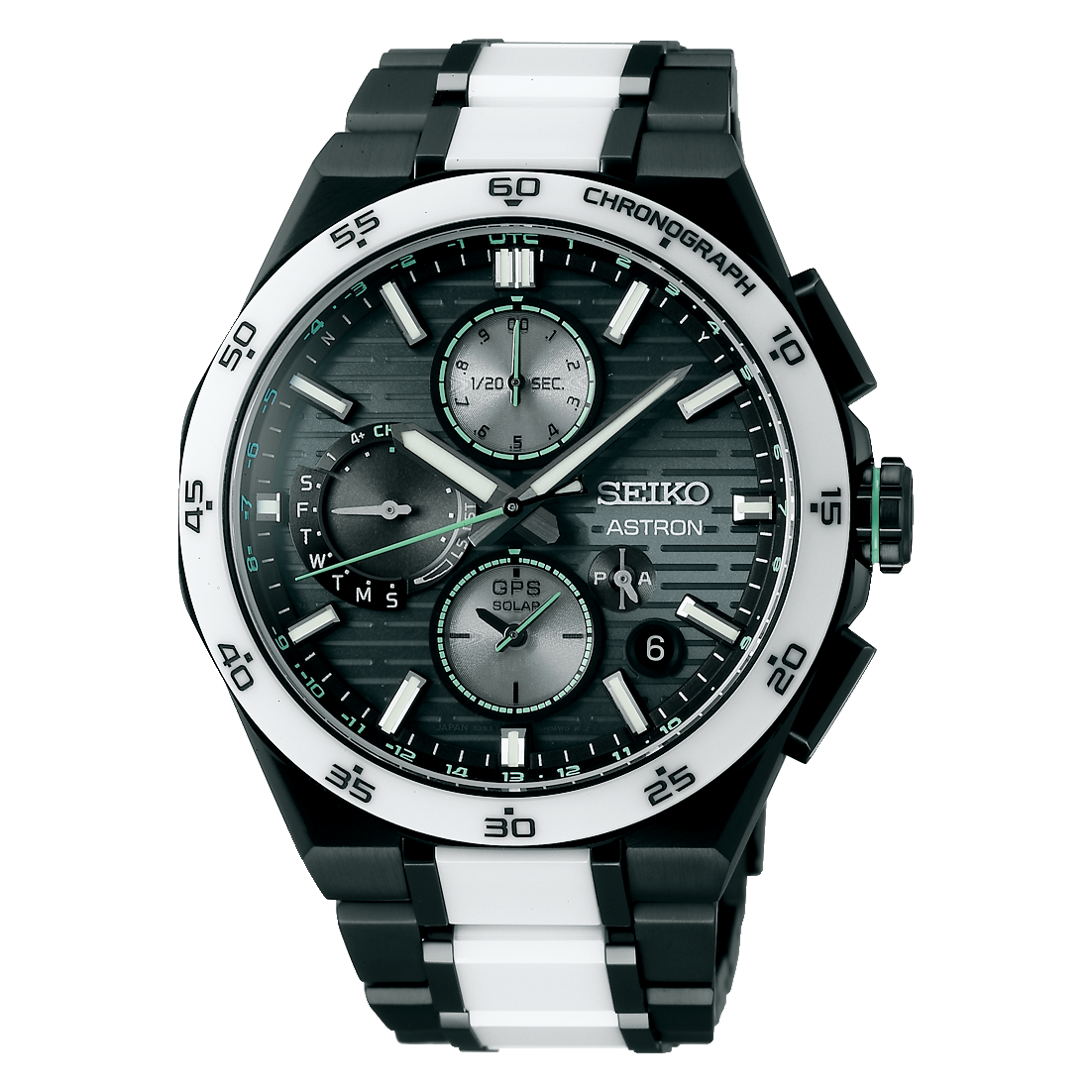 SEIKO Astron GPS Solar 2025 Black & White Ceramic Limited Edition | SSH185