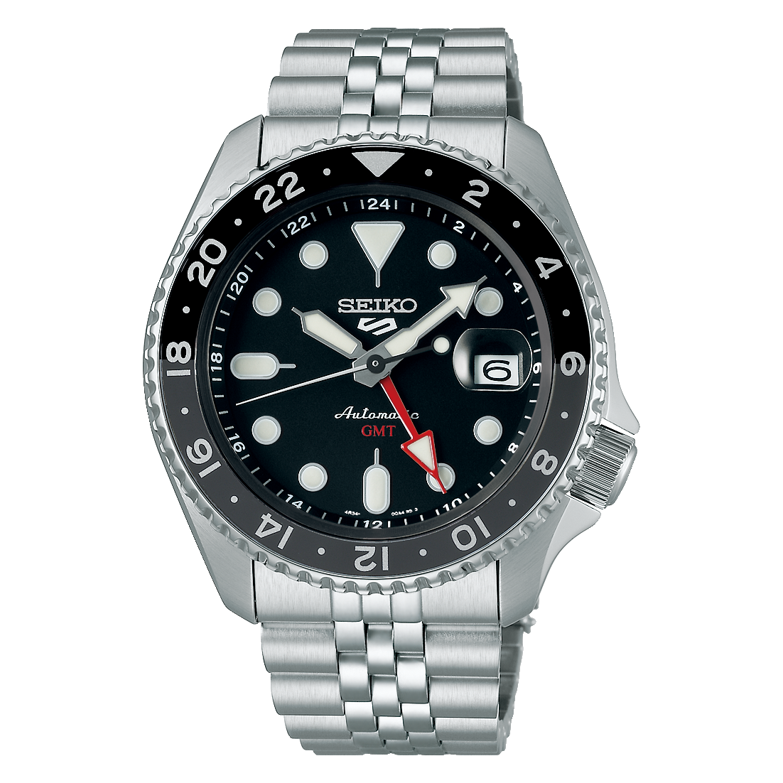 SEIKO 5 Sports Automatic GMT Black 43mm | SSK001