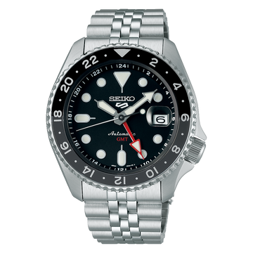 SEIKO 5 Sports Automatic GMT Black 43mm | SSK001
