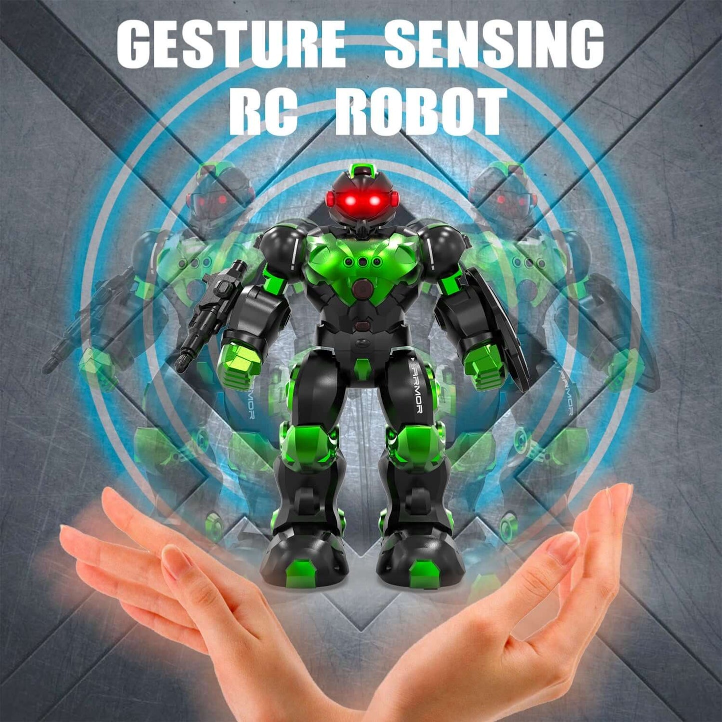 STEMTRON Programmable RC Robot Toy with Gesture Sensing and Interactive Play - Velora Luxury Fashion