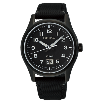 SEIKO Quartz Black | SUR571