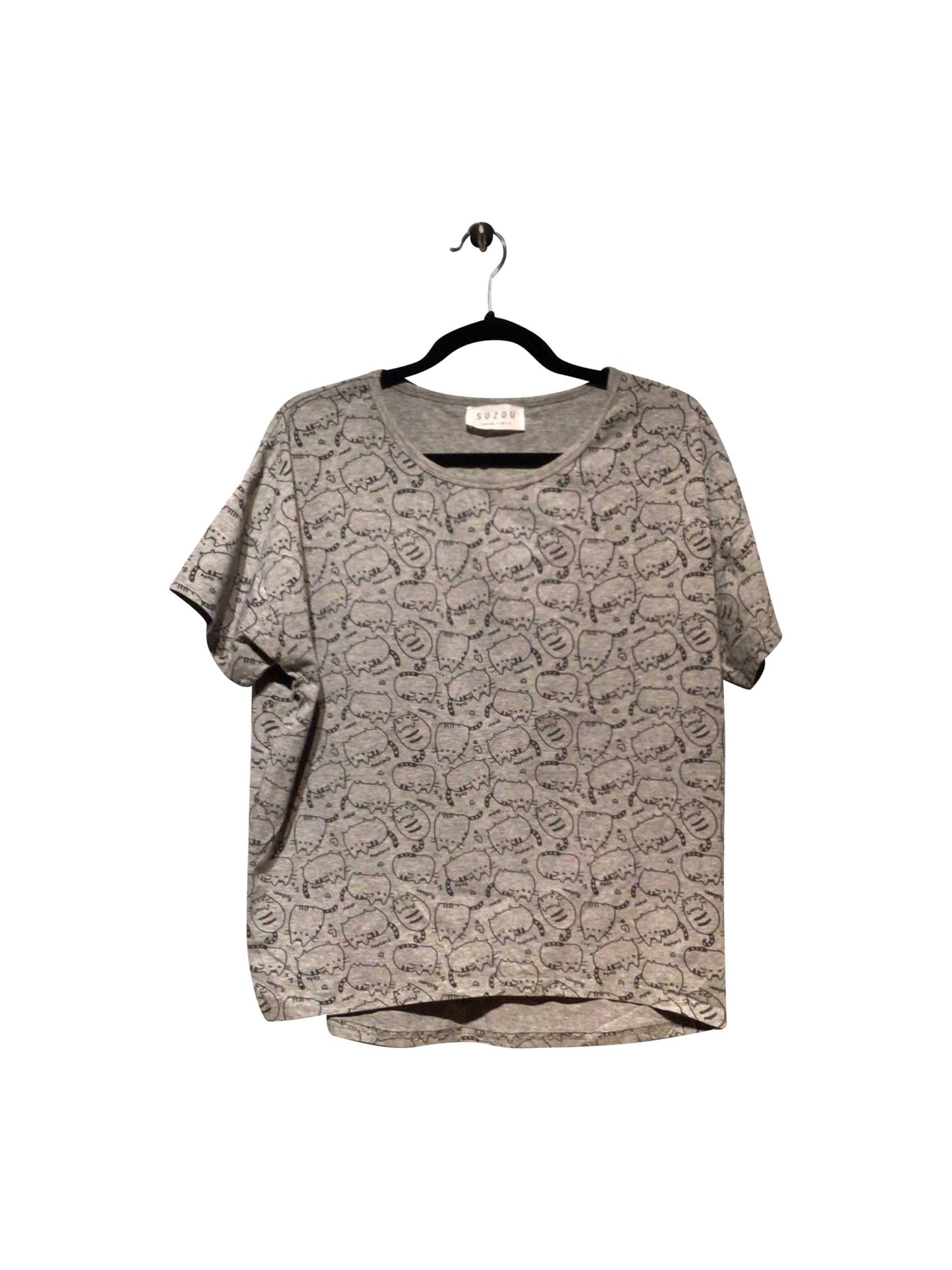 SUZOU Regular fit Blouse in Gray - L - Velora