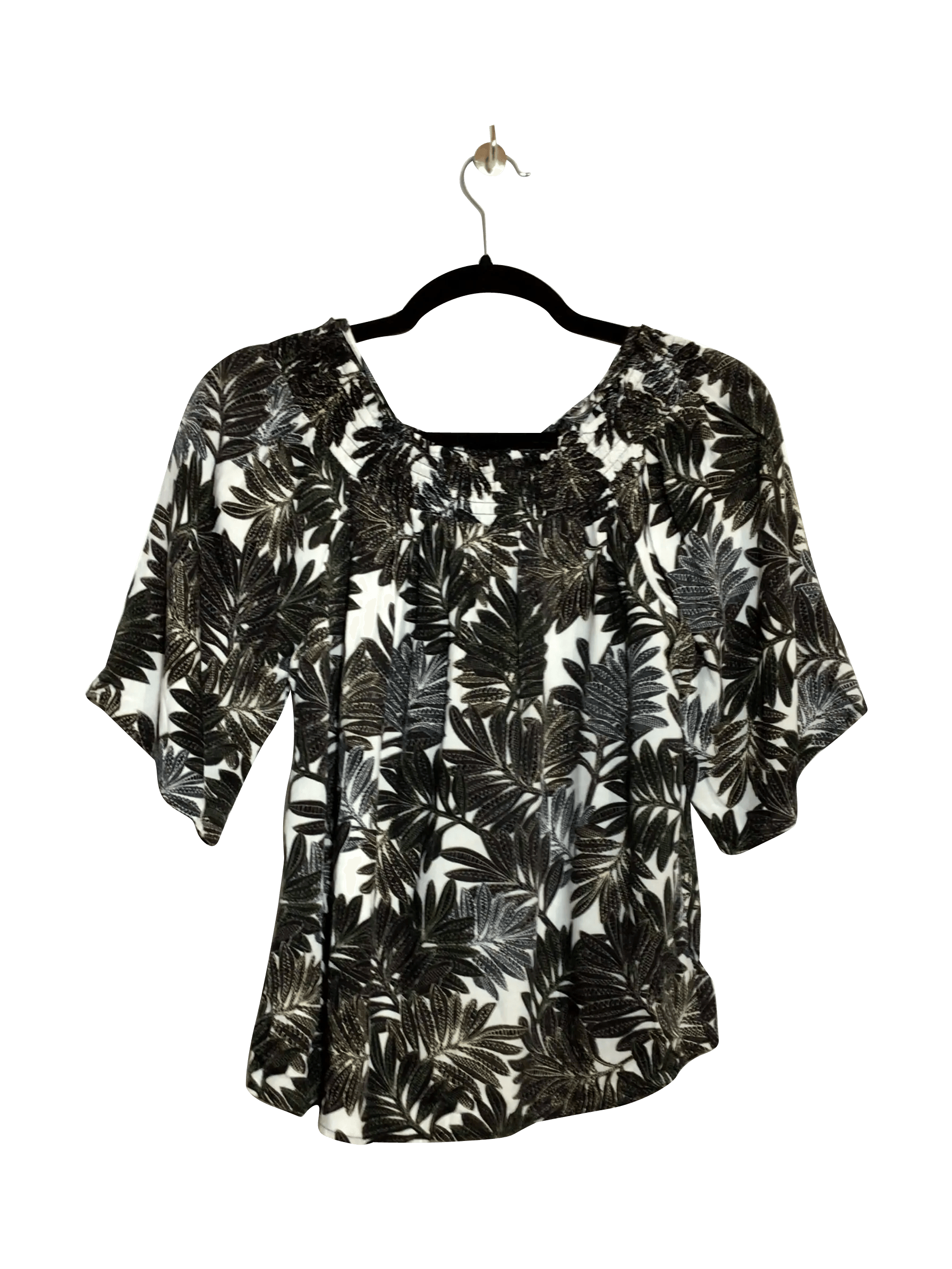 SUZY SHIER Regular fit Blouse in Black  -  S - Velora Luxury Fashion