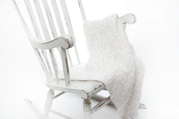 Blush & Off White Leopard 2.0 Print Toddler Blanket
