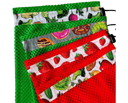 Sacs en filet pour aliments en vrac - MOYEN - Velora Luxury Fashion