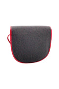 Saint Laurent Pochette Gray /Red Shoulder Bag NS080768 - Velora Luxury Fashion
