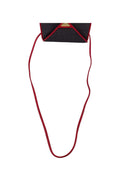 Saint Laurent Pochette Gray /Red Shoulder Bag NS080768 - Velora Luxury Fashion