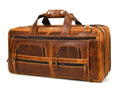 Salerno Leather Chef Knife Case Stress Brown (KR-61) - Velora Luxury Fashion