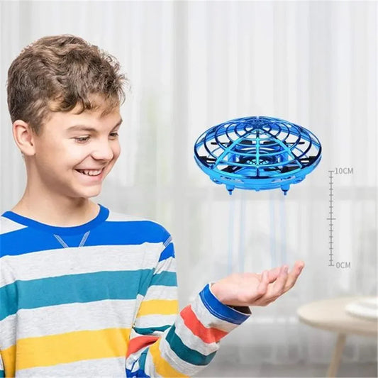 Mini Induction RC Quadcopter Magic Hand UFO Ball Sensing Aircraft Electric Toy for Kids Velora