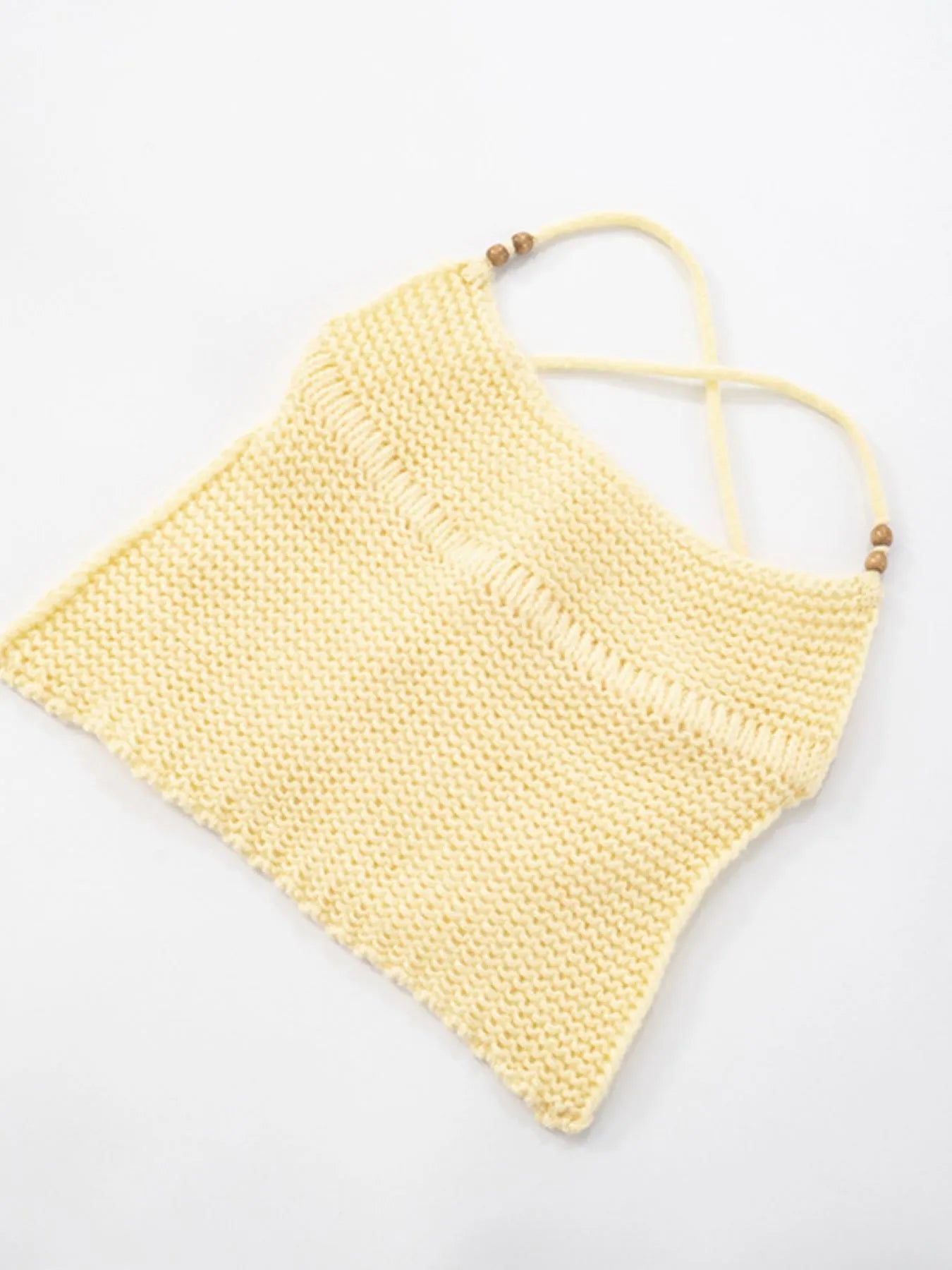 Scoop Neck Knit Cami - Velora Luxury Fashion